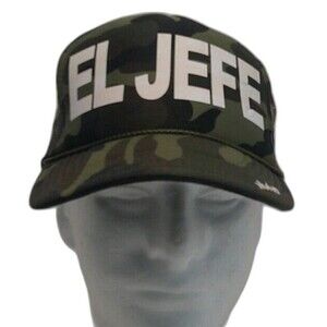 Cap Snapback "EL JEFFE "  Green, Black, CAMO *